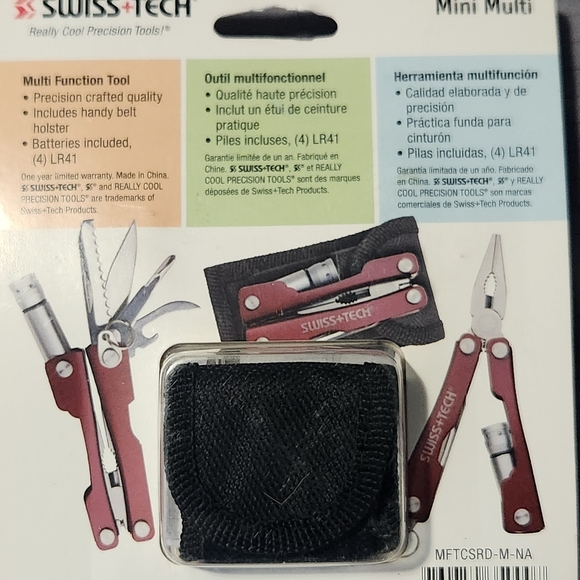 Swiss+Tech Mini Multi-Tool Keychain - Picture 3 of 7